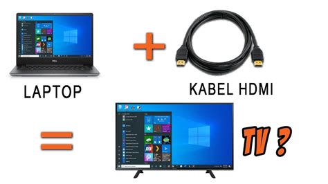 Cara Menyambungkan Laptop Ke Tv Dengan Kabel Hdmi Windows 7